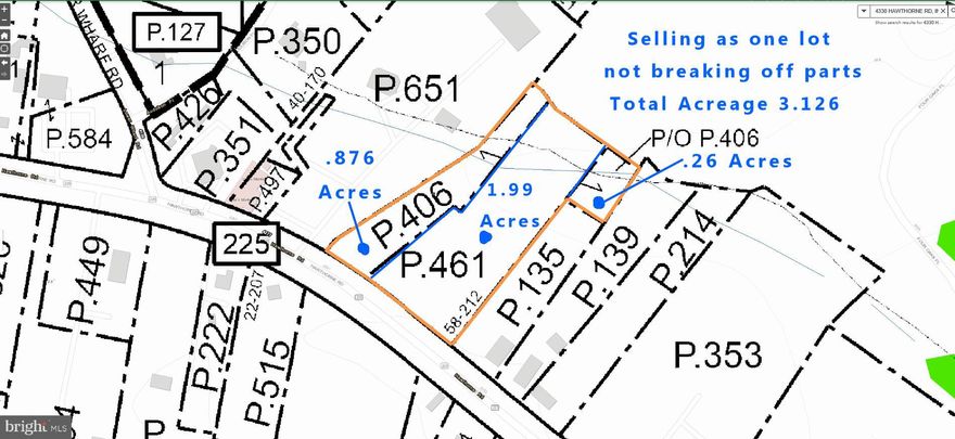 Property must be purchased with adjoining properties owned by Seller Total List Price $199,000. Total Acreage 3.126. Tax Id's: 0907015933, 0907020481, and 0907084811.  There is a billboard lease on the property and a utility right of way see plat in documents. CN Neighborhood Commercial Zone. This zone provides limited retail and commercial services which satisfy those basic daily consumer needs of residential neighborhoods. Standards are established to minimize impact on residential zones by providing for similar building massing and low concentration of vehicular traffic. || Possible uses for the property:

Farm and craft markets, flea markets || Open-air product markets || Single-family detached: Primary residence with accessory apartment and Single-room-occupancy units || Multifamily: Commercial apartment || Homes emphasizing special services, treatment, or supervision, and residential elderly care homes: With between 9 and 16 people, Day-care center, day nursery (between nine and 30 care recipients) || Church || Institutional residence or care or confinement facilities: Nursing care, intermediate care, handicapped, infirm, and child care institutions || Public utilities (including towers and related structures): Towers more than 50 feet tall || All operations conducted entirely within fully enclosed building: Professional offices (examples are attorneys, architects, engineers, insurance and stock brokers, travel agents, government office buildings, etc.), Dry cleaning/laundry and laundromats, Office or clinics of physicians, dentists, and chiropractors, Nursery schools and daycare centers with more than 30 children || || Video of the property available.