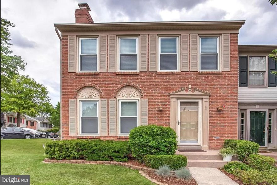 OFFER DEADLINE IS NOON, MONDAY, JUNE 23RD. NO ESCALATION CLAUSES. HOWEVER, SELLER RESERVES RIGHT TO ACCEPT OFFER SOONER. . Bright and airy end unit in the Greens at Smith. This home is both sophisticated and cozy boasting details such as crown molding throughout, vaulted ceilings, and beautiful warm hardwood floors on the main level. Upon entering, you'll notice the generous living room size perfect for gatherings and there is a fireplace for those cool winter nights. For added convenience there is a half bath on the main level. The kitchen boasts white cabinets that contrast nicely with the black appliances.  There is a breakfast nook brightened by skylights as well as a dining area. Sliding doors lead to the outdoor deck overlooking a great backyard! The finished lower level is great for family time, workout space, or as an office with the built-in desk for teleworking or homework. On the 2nd floor you'll love the Primary bedroom with the modern ensuite bath and walk in closet. Additionally, there two more ample bedrooms and an updated hall bath.
Live the good life with nearby shopping & restaurants in Quarry Lake and Mt. Washington as well as access to I83, I95 and I695. Schedule your tour today!