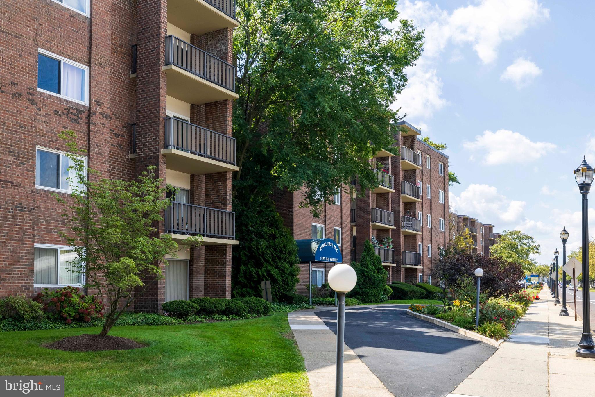 Welcome to the popular Rydal East Cooperative! This unit is in a well-maintained 5-story apartment complex with two separate buildings in beautiful Jenkintown. Conveniently located on The Fairway, across from Whole Foods, Rydal Park, Planet Fitness, Panera Bread, Crumbl Cookies, and more! This unit has a light-filled bedroom and updated full bath. Step into an open living and dining room space with lots of room for relaxing or entertaining. Enjoy the spacious balcony with sliding glass doors. The kitchen has some new cabinets, vinyl flooring, and a convenient pass-though for ease of serving. As an added bonus - there is a relaxing sitting area, additional storage room, and laundry facilities on each floor. Enter into the secure and light-filled lobby, take the elevator up to this welcoming fourth floor unit. The unit has been well-maintained. This is a COOP - CASH ONLY! The Monthly fee covers all utilities, taxes, elevator, pool, parking, and building insurance.