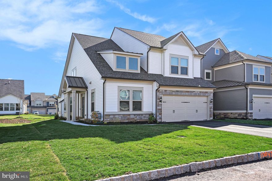 Feels Like New – Without the Wait!
Welcome to this exceptional end-unit townhome in the sought-after 55+ gated community of Del Webb North Penn. Offering the perfect blend of luxury, comfort, and convenience, this meticulously maintained Florence model lives like new and is packed with upgrades throughout.
Step inside to discover a light-filled layout featuring a sunroom, cozy fireplace, dining area bump-out, and wide plank hardwood floors. The gourmet kitchen is a chef’s dream with a large center island, quartz countertops, tile backsplash, 42" cabinets with crown molding, stainless steel appliances, and upgraded cabinetry.
The serene owner’s suite is a peaceful retreat, complete with an elegant ensuite bath showcasing designer tile, a double vanity, and generous storage. A flex space on the main floor, perfect as a guest bedroom or home office, along with a powder room, laundry area, and direct access to the attached two-car garage.
Upstairs, you'll find a spacious second bedroom with a walk-in closet, a full bath, and a large loft area—ideal for guests, hobbies, or additional living space. Storage is abundant throughout the home.
Enjoy low-maintenance living with landscaping, snow removal (including driveways and sidewalks), and more handled by the association. The vibrant clubhouse offers a fitness center, craft room, billiards, social spaces, and a packed calendar of events. Outdoor amenities include pickleball and tennis courts, bocce, a fire pit, a covered patio with bar area, and a resort-style pool.
Conveniently located near Routes 63, 476, and 309, and just minutes to regional rail, shopping, and dining—this is the lifestyle you’ve been waiting for.
Don’t miss out, schedule your private tour today!