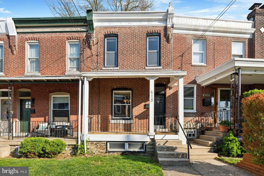 *Offer Deadline 5/5 7pm* Bright, sunny, and full of charm, this Manayunk home welcomes you with a cozy front porch and beautiful hardwood floors throughout. The first floor offers a comfortable layout with a spacious living room, dining area, and a well laid out kitchen that opens directly to a generously sized backyard featuring a deck and a gorgeous tree—perfect for outdoor entertaining or relaxing in the shade. Upstairs, you'll find two sizable bedrooms and a full bathroom. The basement offers ample storage space along with a washer and dryer for added convenience. Recent upgrades include a new roof (2024), HVAC system (2023), and hot water heater (2021), providing peace of mind for years to come. Enjoy easy street parking and a walkable lifestyle—just a short stroll to the vibrant shops and restaurants of Main Street Manayunk and the growing Ridge Avenue corridor. With nearby parks, bike trails, and regional rail access, this home combines comfort, character, and convenience in one of Philadelphia’s most dynamic neighborhoods.