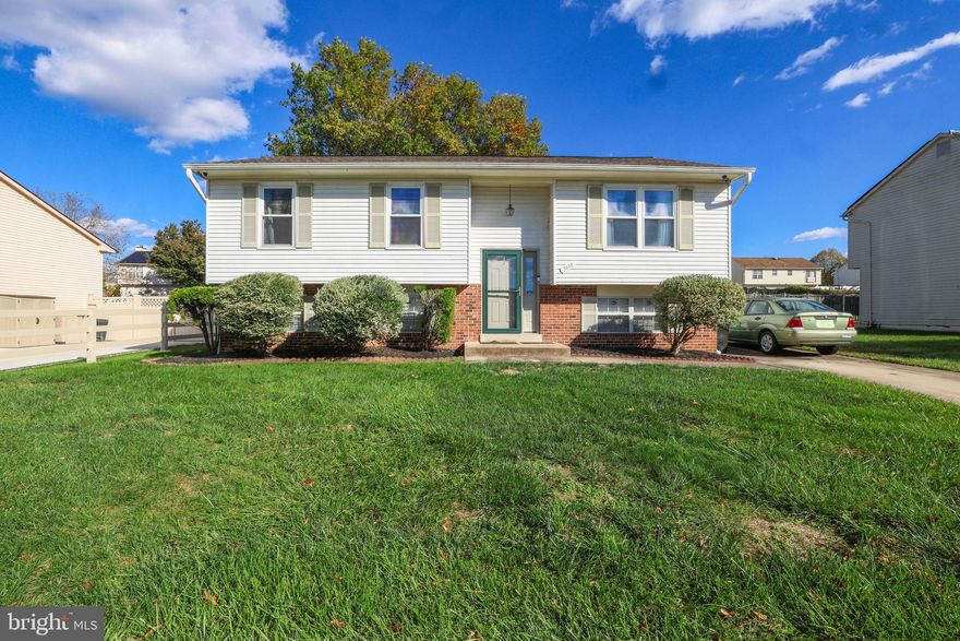 Welcome Home! This beautifully maintained split-level features 4 bedrooms and 3 full baths. The main level offers a gourmet kitchen with  countertops, stainless steel appliances, and great flow for entertaining. Upstairs includes three spacious bedrooms, while the lower level features a fourth bedroom, full bath, and a fully finished basement—ideal for a home office, media room, or gym. Enjoy the outdoors in the large, flat, manicured backyard, perfect for gatherings, pets, and play. Conveniently located near restaurants, grocery stores, shopping, parks, and major routes including I-495. A wonderful blend of comfort, space, and location—ready for you to move right in!