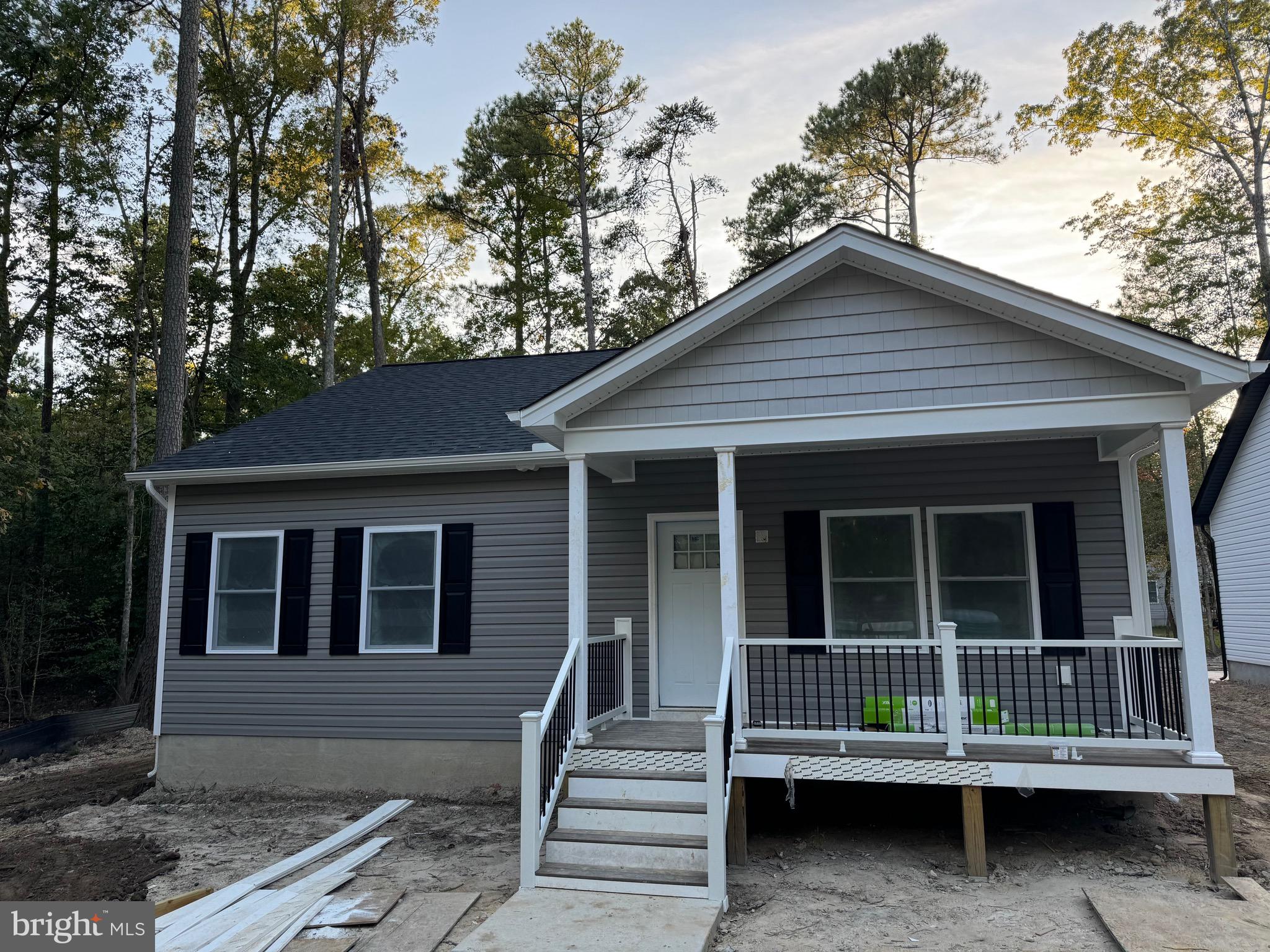 GREAT LOCATION!! Construction Has Started and is to be finished similar to the Pictures and NOT exactly ,Pictures are from different homes built . Purchaser still has time to select finishes Only 35 Minutes to Dahlgren ,35 Minutes to Bowling Green /A.P. Hill ,and under a Hour of Driving to Fredericksburg. Easy access to Maryland via Harry Nice Bridge .Located in the boating community of Placid Bay Estates a Friendly Golf Cart Community with/optional Civic Association enrollment .
Rambler with 1296 Heated SQF 3 Bedrooms and 2 Bathrooms Cathedral Celing , Concrete Floor Front Porch , 12x16 Deck and a 12x16 Stamped Patio, 12x12 Sheed ,and Some of the other interior Upgrades are. Quartz Counter Tops Tile Walls in Bathrooms ,Luxury Vinyl Planks throughout the House or Carpet if preferable Stainless Steel Appliances and Recessed Lighting Voluntary Civic Association fee includes the use of Boat Ramp, Community Center, Picnic grounds and access to fresh water lakes and a Fishing Pier and Access to Potomac River via Mattox Creek !! Stop by and check the area out
Completion Estimated Time 90 days+- from the Ratified Contract