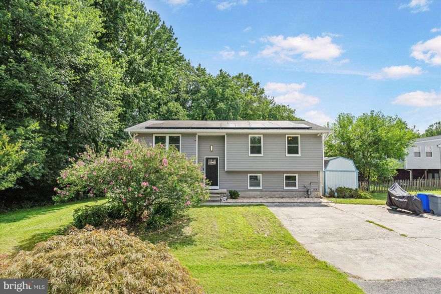 BEAUTIFUL 5 Bedroom 3 FULL Bath Split Foyer in Golden Tree * Features Include: Open concept SUN filled  living room and kitchen with sliders to a deck  *  UPDATED kitchen with new island * THREE bedrooms and TWO full baths on the MAIN level * The lower level offers a family room, rec room, TWO bedrooms, one full bath, utility room and sliders to a concrete covered patio * Solar panels * The huge back yard is a private oasis complete with an above ground pool with a deck * MULTI car driveway * Close to shops and restaurants!!