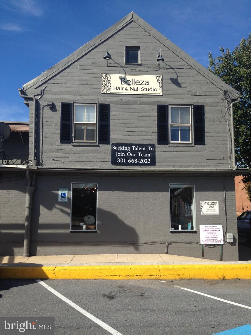 Sunshine Management Corporation is offering this Street Level Downtown Frederick retail space for lease.  The property sits just off the corner of East Patrick Street and East Street in Downtown Frederick on Carroll Creek in a prime location visibility wise.  The space has a multitude of rooms and spaces, bathrooms and a lower level with its own rooms and bathroom. 
Located in the heart of downtown Frederick, this location is convenient to Everedy Square, Shab Row and Market Street, not to mention its convenient location to Route 70 and 15.