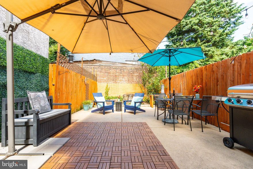 Welcome to 1238 n. Mascher street in the best location of Olde Kensington, equal distance between Fishtown and Northern Liberties just steps away from restaurants like Lazer Wolf, WM Mulherins, Front Street Cafe, La Colombe and much more. This 4-bedroom, 1.5-bathroom brick row home sits on a 17' by 80' lot , full of charm and curb appeal on a lovely tree lined block. You'll enter through a small front vestibule into the open living area, featuring beautiful cherry hardwood floors, original carpentry, and fresh updates. These warm hardwoods flow into the dining area and the modern kitchen. The kitchen is great for cooking, with granite counters, up-to-date appliances, and lots of space. From the kitchen, you can go out to your extra-large backyard – a city escape perfect for parties, gardening, or relaxing with a barbecue. There's also a handy half bathroom on the first floor. The full basement is unfinished but has lots of room for storage and your laundry.

The second floor has 3 bedrooms and a full bathroom including a large primary bedroom in the front of the house. On the third floor, there's a 4th bedroom with built in closets and Murphy bed making for a great guest suite, playroom, or office!

This home is close to everything in Northern Liberties, Fishtown, and down town Philadelphia by taking the L which is 2 blocks away! If living close to Hancock Playground, Reanimator Coffee, Middle Child Clubhouse, Frankford Hall, Suraya, City Fitness, Giant Heirloom/Acme Grocery, and Pizzeria Beddia is on your must have list then come make 1238 N Mascher St your new home!