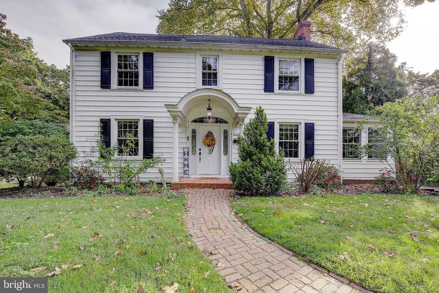 Want to live on one of the most DESIRED streets in Historic Idyllic Centreville? 310 Chesterfield Avenue is about as CLASSIC of a house that one can find on a LARGE LOT (.41 acres per tax records).  As you enter the Center Hall Colonial you'll be greeted by timeless HARDWOOD FLOORS THROUGHOUT, Original 1930's Staircase, FRESH PAINT and lots of LIGHT.  The first floor also features a separate Dining Room, Kitchen, Mud/Pantry Room and a side enclosed "SUN PORCH" which can be used as a Study/Office/Playroom, etc. The Primary Large (length of home) Gathering Room is centered around a beautiful wood-burning FIREPLACE waiting to warm you and get COZY in the coming fall/winter nights.  The 2nd floor features 4  Bedrooms (possibly 1 can be converted to a Primary Bath?).  Head up to the finished entire 3rd Floor for another large "width of the home" open BONUS or FLEX type room and could easily be 2 more rooms as there are 2 spacious closets (Media Room/Office/Bedroom, etc). Plenty of storage in the BASEMENT with access from either inside home or outside. Generous sized backyard featuring 2 outbuildings as one is designated as a garage and another a shop but can be versatile for almost anything! Plenty of shade in the yard with a gorgeous giant Sycamore Tree and mature colorful landscaping all around. Beautiful Tree-Lined streets to Stroll to Town, Schools, Local Brewery, Library, Restaurants, Shops, Historic Courthouse, Town Wharf area with Kayak Launch, Boat Slips, County Boat Launch, Newer  Playground and Picnic Pavilions, Walking/Bike Trails and More.  A town with Holiday Parades, Festivals, First Friday Celebrations, Farmer's Market and home to the yearly County 4-H Fair! This classic home is ready for you to put your stamp on it.