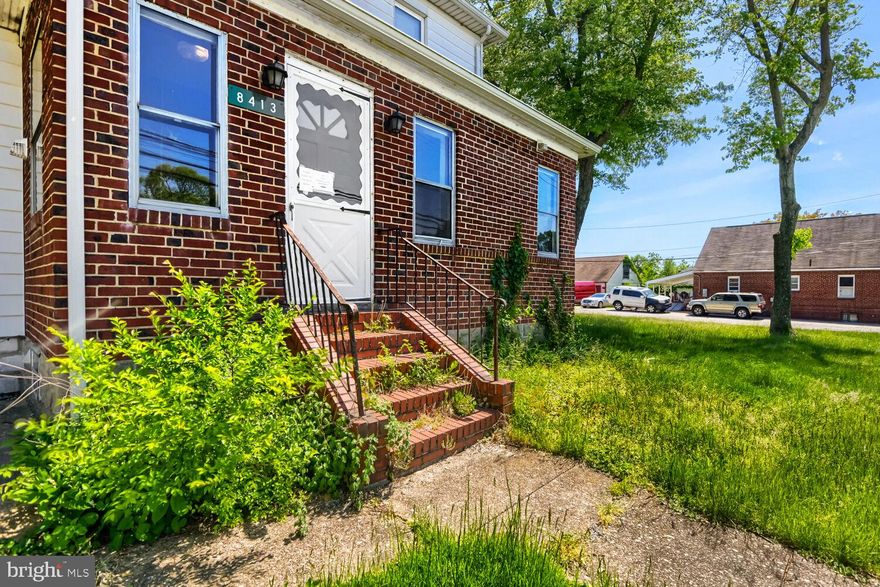 Welcome to this incredible investment opportunity at 8413 Philadelphia Rd! This versatile duplex is perfect for investors looking to expand their portfolio or buyers ready to start building wealth through house hacking. The upper-level unit features 1 spacious bedroom and 1 full bathroom and is currently rented for $1,100 per month, providing immediate rental income. The main-level unit offers 2 bedrooms, 1 full bathroom, and access to a basement ready for your vision and finishing touches.

Adding even more value, the property includes a huge detached garage currently rented for $400 per month, creating an additional income stream. Whether you are looking to live in one unit while collecting rent from the others or add a cash-flowing property to your portfolio, the possibilities here are endless. Conveniently located near major commuter routes, shopping, dining, and everyday conveniences. Sold strictly as-is. Don’t miss this fantastic opportunity to own an income-producing property with tons of potential!