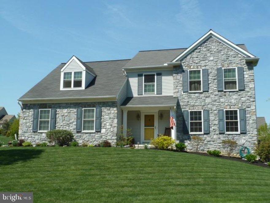 Hard day? Unwind on the deck, under the remote controlled awning or dine on the stamped concrete patio, of this delightful 4BR, 2.5BA home. If that's not enough, escape to the spacious master suite and soak in the whirlpool tub. This home truly is a delight to see with gleaming hardwood floors and a partially finished lower level. Great backyard! Minutes to Rt30.