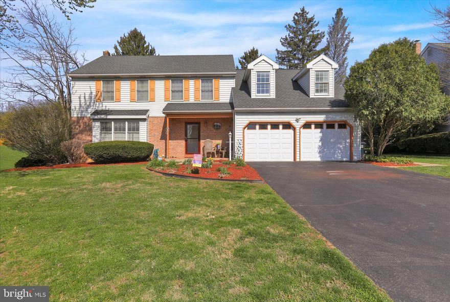 Welcome to this lovely home conveniently located in Exeter Township. This well maintained home with spacious rooms is just what you have been searching for.  Upon entering you will notice  the sunny living room with built in cabinets and shelving.  Cooking is a breeze in this well appointed kitchen featuring  a  breakfast area, pantry, good cabinet space and a pot rack over the kitchen bar. Behind sliding doors you will also find  the laundry area.  The dining room is large enough for all of your holiday dinners. The impressive  family room has a vaulted ceiling, and a gas fireplace, great for cold winter days.  Relax and kick back on your screened in porch that has a fan light, and sliding windows or on the cement patio.  Your rear yard is already fenced. Upstairs the primary suite includes a full bath and walk in closet. There are three other good sized bedrooms and a hall bath. Need more space?  Wait to you see the large versatile bonus room that has a look out over the family room.  Welcome Home!