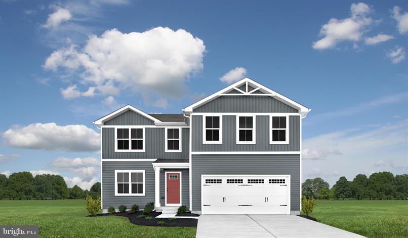The Elm for May 2022 Delivery....... Other homesites available. Just because you want a lot of room to live doesn't mean you re willing to sacrifice style. The first floor is an innovative L-shape that allows for open design without sacrificing functionality. A large coat closet and powder room are conveniently placed off the foyer. The great room and flex room are open plan but divide easily into separate living areas for multiple functionality. You can have a formal dining area, a study, a playroom whatever your family needs. The dinette flows into a large and well-appointed kitchen that can boast an eat-at island that seats 3 easily. A second family coat closet off the garage is across from a nook perfect for an arrival center. Upstairs four bedrooms and a loft provide all the room you need. The primary bedroom boasts an en suite bath that features a double bowl vanity with an oversized shower. An ample hall bath, linen closet and laundry complete the upper level. Photos are representative only.