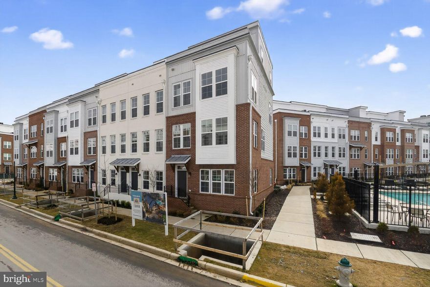 Move in Now! Brand New Neighborhood in Rockville - model homes now open!   Over 125 homes already sold!   4--level townhome that is fully completed and ready to move into now.  Walking distance of Shady Grove Metro, the retail at King Farm, and Mattie Stepanek Park and all its amenities.  The Clarke 313 is an end home that features 3 bedrooms, 3.5 baths, and  2-car side by side parking garage.  The HOA fee includes access to the Barn - a Community Center with Fitness Room, an  outdoor Pool Area, Fire Pits and seating as well as a playground and 1.25 acres of walking trails!   Move in Now!!.