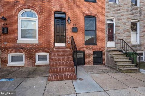 Townhouse For Rent - 45 E Randall Street<br/> BALTIMORE, MD 21230