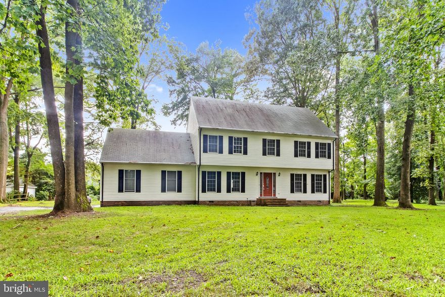 Welcome home! Tucked in the back in a cul-de-sac sits this 4 bedroom 2.5 bathroom colonial on  just under 1 acre in the Westbrooke community. You will love the privacy and space this home has to offer. On the first floor, you have a large living room with fireplace, with lots of natural light and 2 sliding doors that open up to the over-sized back deck, over-looking the large backyard the backs up to trees. You'll enjoy cooking in the updated gourmet kitchen with granite countertops, stainless steel appliances, and a sink under a window looking into your backyard.  The kitchen flows nicely into a designated formal dining area. Also on the first floor you have an extra room that could be used as an office, play room, or whatever suites your needs! A half bath conveniently located in the hallway for guests completes this floor. On the 2nd floor, you will find 4 well sized bedrooms, and a large Den with laundry closet and a hallway full bathroom. The Primary bedroom offers an en-suite with plenty of room for upgrades, and a large walk-in closet. There is also a walk up attic with ample storage space, paved driveway, and attached 2 car garage. Grab this one before it is gone!