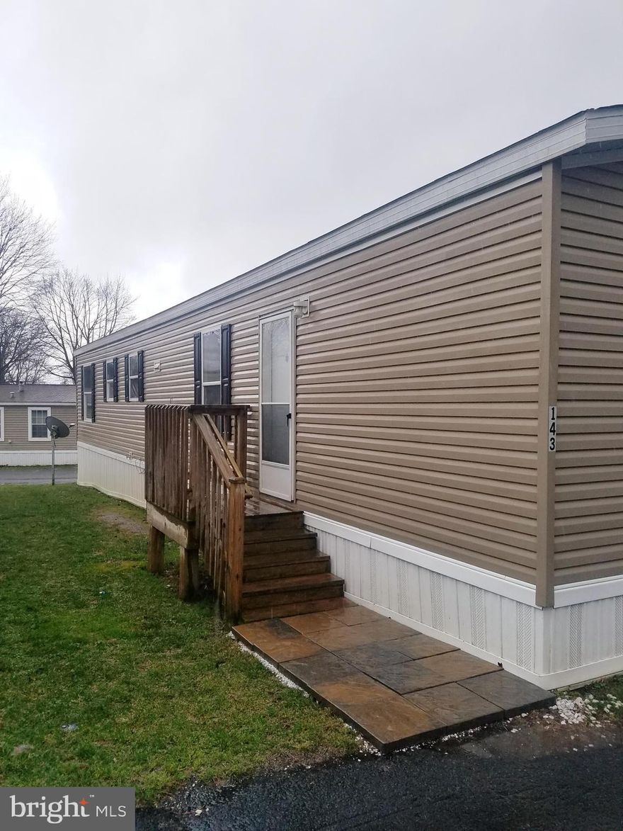 Welcome to 143 Valley view. This is a 2015 Manufactured home ready for you to move in! This home featured 2 Bedrooms and 1 bath all in one floor living. Open concept with living room, dinning room and kitchen. Spacious bathroom. 2 bedrooms with ample closet space. The home also has a laundry set up. This is a great opportunity to own a home with Muhlenberg schools at a very affordable price. Lot rent is 403 per month and includes Snow removal and trash. The community bills owner for water and sewer separately. Low taxes, Propane heating/cooking, and great location with access to Rt 61 and Highways. Set up a private showing today!