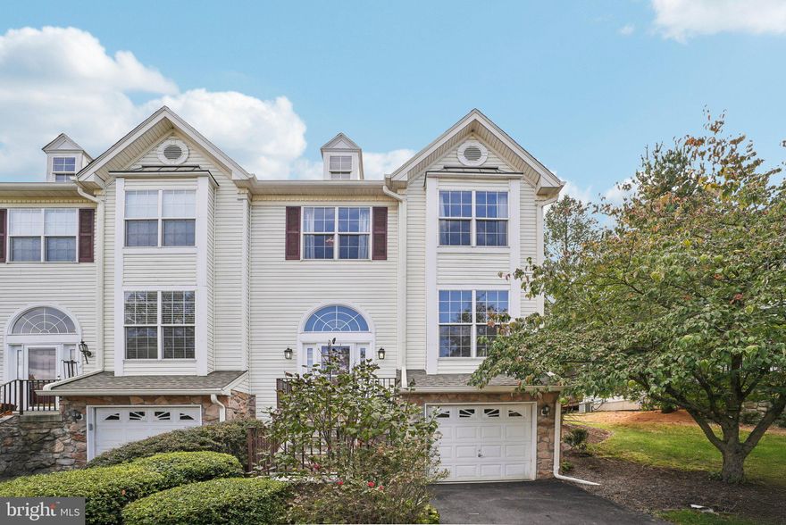Welcome to this beautifully maintained 3-bedroom end-unit townhome located in the sought-after Whiteland Woods community. This inviting home offers an open layout featuring a spacious living room, formal dining room, and an upgraded eat-in kitchen complete with granite countertops, a center island, refurbished cabinetry, and updated lighting. A recently renovated half bath completes the main level. Upstairs, you’ll find a large Primary Suite along with two additional spacious bedrooms and the convenience of second-floor laundry. The finished basement provides a versatile living space with smart lighting and a large storage area. Enjoy the attached garage, driveway parking, and additional guest parking in the community lot. Relax or entertain on the rear deck, or take advantage of the many community amenities including two playgrounds, an outdoor in-ground pool, clubhouse with hot tub, fitness center with sauna, and scenic nature walk. Ideally located near fine dining such as Chop House Grille and Duling Kurtz, and great shopping at Main Street at Exton and beyond. Mortgage savings may be available for buyers of this listing.