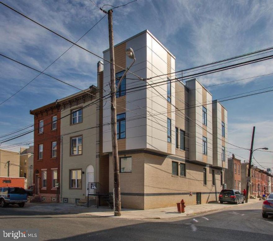 There are no in person showings allowed. Please view the 3D Matterport.  Available May 1, 2021 - Welcome to this spacious New Construction 2 bed, 2 bath Unit boasting over 1,000 square feet on the 2nd floor with tons of light exposure and highly-insulating Triple Pane windows! Grey Oak Floors throughout and access to a shared Roof Deck with unobstructed skyline views! Gorgeous modern Kitchen featuring Quartz Countertops and Backsplash, High-end Stainless Steel appliances, an Oversized Stainless Farmhouse sink and Kitchen Bar / Island perfect for breakfast or entertaining. The custom stone accent wall in the Family room and attention to detail throughout makes this condo one-of-a-kind. Custom bathrooms with rain head showers and modern vanities with lots of storage space. Front loading washer and dryer, plus ADT alarm system and ring doorbell, checks off all the boxes.  A great location just blocks North from desirable Fairmount - Francisville with great Restaurants, Gyms and Markets, South of Temple University, a quick bike to the Art Museum, Kelly Drive, and  all of Center City.  May 2021 Move-in. https://my.matterport.com/show/?m=uiATxsfzh1K&brand=0