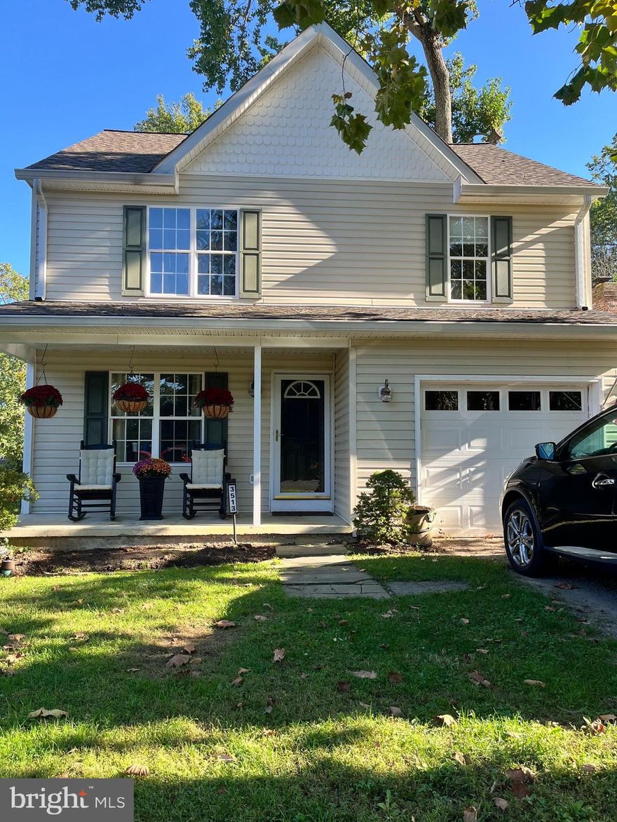 Welcome to this charming and well-maintained Colonial in the highly sought-after water-privileged community of Loch Haven. From the moment you step inside, you’ll be greeted by warm hardwood floors, abundant natural light, and a bright, inviting atmosphere. The main level offers a spacious living room, a kitchen with white cabinetry and eat-in space, a cozy family room, a convenient half bath, and a laundry room. French doors off the kitchen open to a private backyard, perfect for entertaining or relaxing outdoors.
Upstairs, the primary suite feels like a true retreat, featuring soaring cathedral ceilings, a comfortable sitting area, a generous walk-in closet, and a spacious en-suite bathroom. Two additional bedrooms and a full guest bath complete the upper level. This home sits quietly on a side street in Loch Haven, a vibrant community offering outstanding amenities: a marina, boat ramp, kayak storage, sandy beach, brand-new recreation area, and a calendar full of neighborhood events. Ideally located just minutes from shopping, restaurants, downtown Annapolis, and major commuter routes, this home offers the best of both worlds—peaceful coastal living with everyday convenience. Don’t miss your chance to experience all that Loch Haven has to offer—schedule your private showing today!