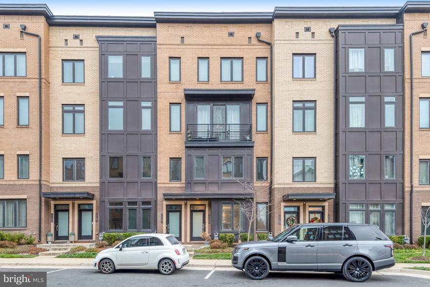 Welcome to this six years young well maintained home with freshly painted .Walk into your open floor plan, luxury condo in Loudoun Valley Carlisle built by Toll Brothers. This three bedroom , 2.5 bath condo with 9 foot ceilings . Enter into your open floor plan with a family room, Speaker set up  in family room. Table space and your gourmet kitchen. Hardwood  flooring on the main level, island kitchen with Stainless steel appliances,, Upgraded kitchen cabinets granite, counter tops leading to rear loading garage. Upstairs has a grand primary suite with walk-in closet and primary bathroom with upgraded tile, double sink , large, shower, granite, separate water closet and linen closet. Bedroom level laundry. Two additional bedrooms upstairs, additional full bath and linen closet.. Water filter system filters for whole house Community amenities include three pools, basketball courts, workout room, and walking trails. Close to everything including Dulles airport,