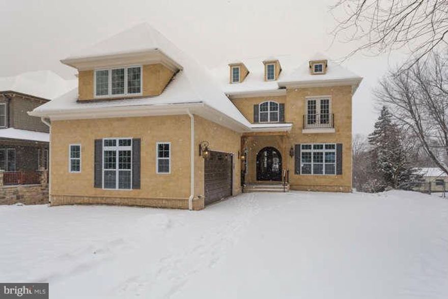 BRAND NEW  Open. Bright. Spacious. Elevated front. Lg porch. 2-car garage. HW on 2 levels. 2 FP. Library. Mud rm. Gourmet kitchen with SS appliances, granite counter-tops, lg ctr island, breakfast nook, butler's pantry with wine cool. Enormous master-suite w sep sitting rm, master bath with carera marbel, lg walk-in closet. Laundry rm. Fully fin walk-out bsmt, wet bar, fire pl rec rm, media rm.