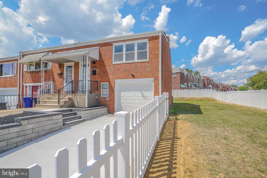 Welcome to 12116 Academy Road, A wonderfully renovated home in the Far Northeast! Located on the corner this fully redone home has a very large side yard perfect for any families needs. The vinyl fence is brand new and just installed prior to listing.  All new concrete was just poured on the exterior of the home including sidewalk and driveway! Exterior landscaping and new pavers complete the exterior renovations. 
Make your way inside this tastefully renovated home and you will notice the brand new hardwood floors as soon as you walk in the door. The kitchen has brand new white shaker cabinets that are perfectly complimented with granite countertops and tile backsplash. There are two large bedrooms and 1 full bathroom with all new shower doors, tile, vanity and mirror to finish the top floor. Downstairs you will find a large wide open finished room to add as living space. There is another bathroom next to the large living space.  There is a sliding door off of this room that allows you to head out to the huge yard. We welcome your visit!