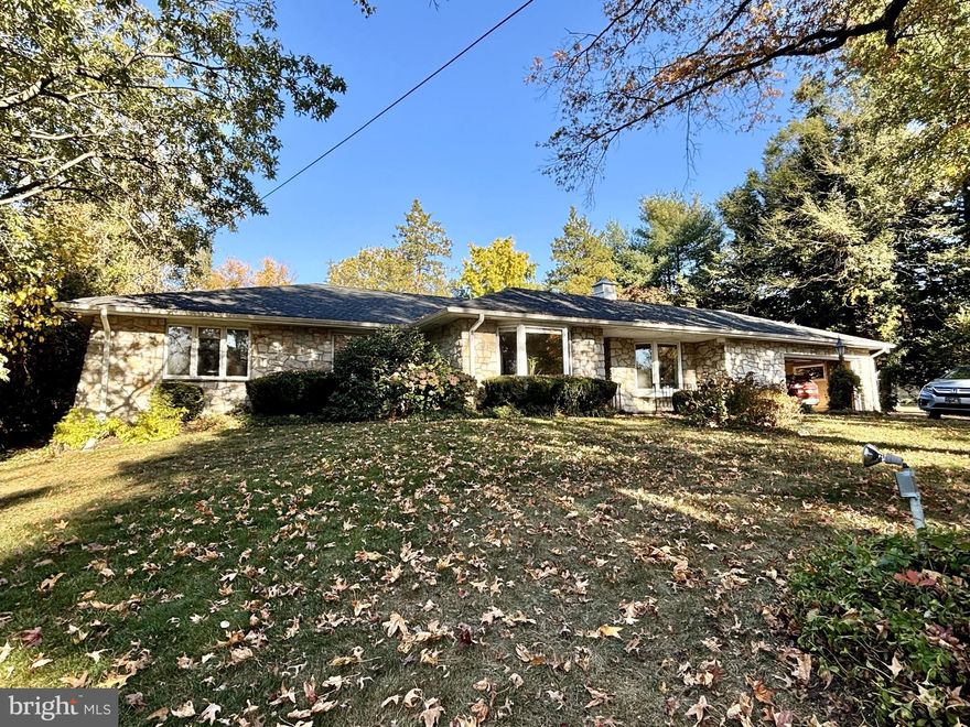 Back on the market! Opportunity rarely knocks twice-don't let this one pass you by! If you've been dreaming of purchasing a Ranch-style home in Chestnut Hill, now's your chance.  The previous buyers had a change of heart, making this wonderful home available again. 

<br><br>Charming Chestnut Hill Ranch with Prime Location & Timeless Appeal - Nestled at the top of Chestnut Hill, this beautifully maintained ranch-style home offers the perfect blend of comfort, convenience, and charm. Situated on a picturesque terraced lot, the property is adorned with mature plantings in the front, back, and sides, creating a serene and private setting. 

<br><br>Freshly painted and move-in ready, this one-floor home features stunning pegged hardwood floors throughout. Upon entering, you step onto elegant imported Italian tile, setting the tone for the refined details found throughout the home.

<br><br>The formal living and dining rooms are filled with natural light, thanks to their graceful bay windows, which enhance the home’s airy and inviting ambiance. A cozy family room offers the perfect retreat, complete with a gas fireplace for warmth and relaxation.

<br><br>The spacious eat-in kitchen features a charming bay window that provides a perfect spot for birdwatching year-round—where a beloved Cardinal couple makes daily visits. The kitchen also offers easy access to the patio, making gracious summer entertaining effortless.

<br><br>The Common living spaces in this home offer an easy flow for entertaining small and larger groups. The main bedroom suite includes a private en-suite bath, while two additional bedrooms share a hall bath. One of the bedrooms is currently used as a home office, offering flexibility for work or guests.

<br><br>Additional highlights include:
<br><br>  - First-floor laundry room with direct access to a heated two-car garage
<br><br>  -  Large basement with ample storage, including a walk-in cedar closet
<br><br>   - Extremely quiet street in prime Chestnut Hill location
<br><br>   - Walkability to Chestnut Hill's elegant shopping, dining, and two train lines
<br><br>   - Direct access to Fairmount Park, just across the street, offering endless outdoor recreation, from dog walking to biking and running trails
<br><br>   - Close proximity to private clubs and top-rated schools.


<br><br> Seller is presenting the attached Report from Franc Environmental. Two prior offers were impacted by uncertainty about how a Septic System operates. To clear this up, Seller employed Franc Environmental  to do an HLT Test and generally inspect the System.  The results were Positive. (See attached report. Seller will remediate the Baffle mentioned in the Report although it does not affect the operation of the System). We have used this System successfully for 20 years. However, through consultation with the Lead technician from Franc, Seller understands that a new Septic might be preferable to a Buyer of this type of Property and is willing to negotiate around that. 

<br><br>This rare opportunity in one of Philadelphia's most sought-after neighborhoods won't last long! Don't miss your chance to call this Chestnut Hill gem Home!

<br><br>Seller prefers a quick date.