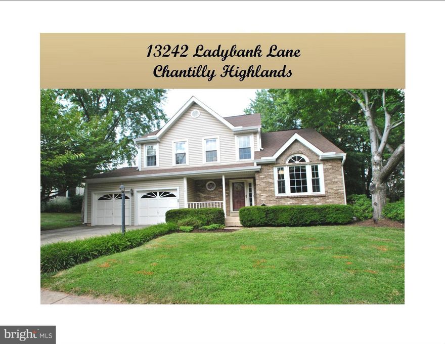 Gorgeous 3BR & 2.5BA home in desirable Chantilly Highlands w/ 3 finished levels & bonus rm. Vaulted, open ceilings, skylight, main level hardwoods, stunning master bath, wood fireplace, great deck & back yard. Big ticket items are done for you: remodeled kitchen w/ granite, remodeled master bath, roof, siding, all windows, fence, carpeting, hardwoods, a/c & furnace, HWH, W&D & more.