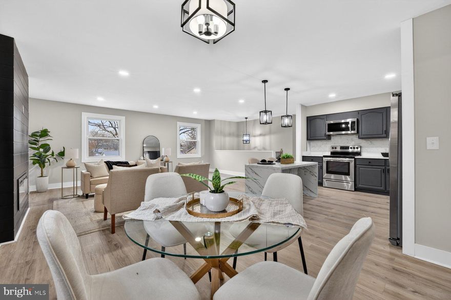 Step into modern luxury in this beautifully fully renovated 2-level colonial with a 1-car garage and an open, seamless layout designed for today’s living. Thoughtfully upgraded from top to bottom, this home blends clean, modern finishes with functional space.

Enjoy brand-new LVP flooring throughout, stylish recessed lighting, and a show-stopping designer kitchen featuring a large island, sleek cabinetry, and contemporary finishes perfect for entertaining. The home offers three completely renovated bathrooms—two on the upper level and one on the lower—each with modern fixtures and a crisp, cohesive design.

Upstairs features three spacious bedrooms filled with natural light. The lower level adds exceptional flexibility with a massive fourth bedroom plus a bonus flex room ideal for a home office, gym, or game room.

Set on nearly half an acre, the expansive backyard provides endless possibilities for outdoor living, gatherings, and future enhancements. This home delivers modern 2026 design, space to live and grow, and a layout built for both everyday comfort and entertaining.

Schedule your tour today—this one won’t last.