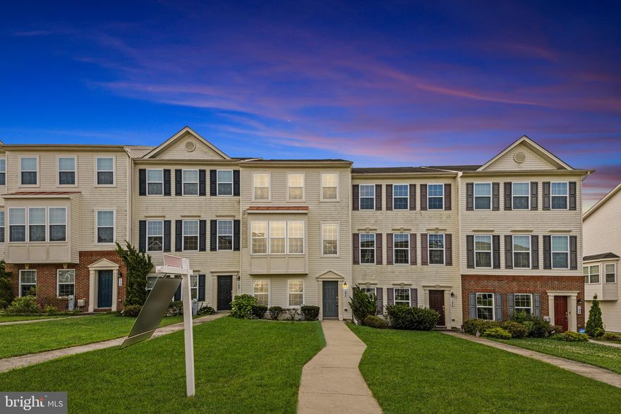 Maryland's Local Brokerage welcome you to the charming townhome nestled in the highly sought-after Magnolia Landing community. This splendid 3-bedroom, 2.5-bath residence boasts modern amenities and a spacious layout perfect for comfortable living and entertaining.

Upon entering, you'll be greeted by a versatile rec room that offers endless possibilities - it can serve as an ideal home office, a relaxing lounge area, or even be transformed into an additional bedroom to suit your needs.

As you ascend to the main level, the large dine-in kitchen will capture your attention with its gleaming hardwood floors, creating a warm and inviting ambiance. The kitchen is adorned with sleek stainless-steel appliances and luxurious granite countertops, providing both functionality and style. From here, step out onto the deck, offering a wonderful space for outdoor dining or enjoying a morning cup of coffee.

The main level also features a half bath and a generously sized family room, providing a cozy haven for relaxation and gatherings with loved ones. This area is perfect for hosting memorable moments with family and friends.

Heading to the upper level, you'll discover the primary suite that features a walk-in closet and a private primary bath along with two additional generously sized bedrooms and an additional adjacent bath.

With a total of 2 full baths and an additional half bath on the main level, convenience and functionality are at their peak, ensuring ease of daily living for everyone in the household.

In addition to all of these fantastic features, the property also includes a 2-car garage, providing secure parking and extra storage space.

Don't miss this fantastic opportunity to get your Keys To A New Lifestyle and make this townhome your new home.  Schedule your tour today.