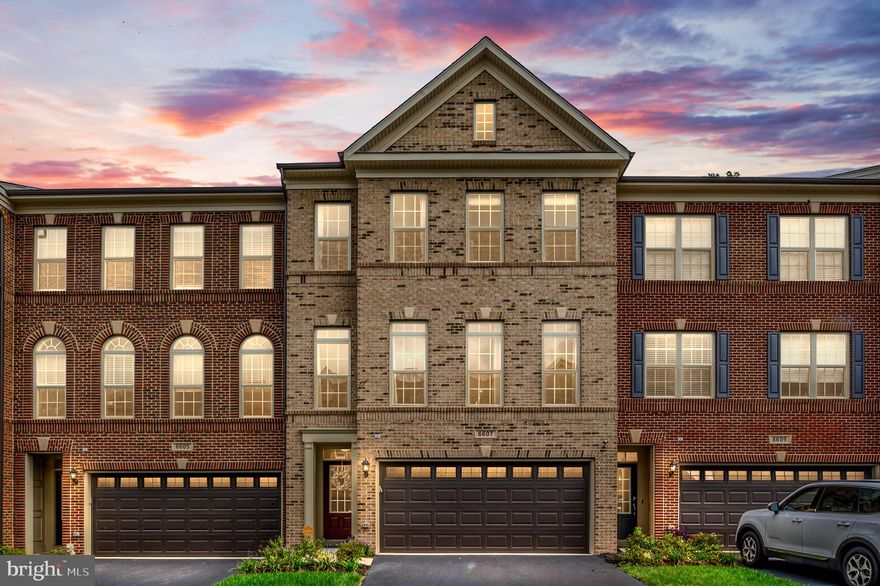 Why wait for new construction when you can live in this Three Level Townhome that shows like a model? When you enter the Two-Story Light-Filled Foyer you know this is The One! After you enter you reach the Main Level with Hardwoods and an Open and Airy Floor Plan boasting a Gourmet Kitchen which is truly the Heart of the Home. It contains an oversized Central Island with Pendant Lighting, Stainless Steel Appliances, Granite Counters, Gas Cooktop, Wall Ovens, and Plenty of Cabinet Space. The Kitchen opens to a Large Living Area and Dining Area allowing for Entertaining and Relaxing. The Spacious Living Area has Access to a Maintenance Free Deck with a Beautiful View of Trees and a Pond. The Dining Area with  Crown Molding as well as the Main Living Area, Lower Level and Bedrooms boast Neutral Paint.  A Study with French Doors for Privacy completes the Main Level. The Upper Level's Primary Suite has a Sitting Area, Tray Ceiling with Recessed Lighting, Two Walk-In Closets and a Luxurious Bath with Tub, Separate Vanities, Large Shower with Upgraded Tile as well as a Tiled Floor. Two additional Bedrooms with Vaulted Ceilings, A Full Bath and the Laundry Area complete this Level. The Lower Level has a Large Family Room, a Full Bath, Hardwood Entry to Garage and a Walk-Out to Rear Yard. Convenient to Commuter Routes, Shopping, and Dining and more as well as being part of Amenity-Filled Community your New Home is Waiting for You!