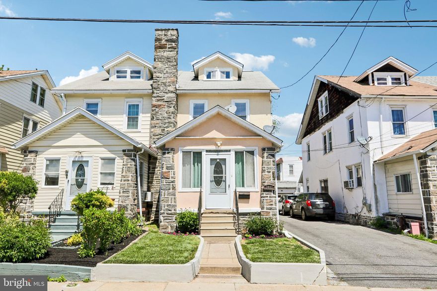 Nestled in the charming Highland Park neighborhood, this exquisite twin home, originally built in 1925 and masterfully renovated in 2020, offers a perfect blend of historic charm and modern luxury. With 1,642 square feet of thoughtfully designed living space, this residence is a true sanctuary that invites you to experience comfort and elegance. Step inside to discover a warm and inviting atmosphere, accentuated by beautiful wood flooring that flows seamlessly throughout the main living areas. The home features four generously sized bedrooms, providing ample space for relaxation and personalization. The heart of the home is undoubtedly the fully finished basement, which offers versatile space for a home office, playroom, or entertainment area. With both interior access and an outside entrance, this area is as functional as it is stylish, catering to your lifestyle needs. The property boasts two full bathrooms and an additional half bath, all designed with high-end finishes that exude sophistication. Each bathroom features modern fixtures and thoughtful details, ensuring a spa-like experience at home. Outside, the inviting porch beckons you to unwind and enjoy the fresh air, while the detached garage and driveway provide convenient parking options. The low-maintenance lot allows you to spend more time enjoying your home and less time on upkeep. Located just minutes from major transportation options, including a commuter rail station and bus stops, this home offers unparalleled convenience for those who commute or travel frequently. The vibrant Highland Park community is known for its friendly atmosphere and proximity to local amenities, making it an ideal place to call home. This property is not just a house; it's a lifestyle. Experience the perfect blend of luxury, comfort, and convenience in this beautifully renovated residence. Don't miss the opportunity to make this exceptional home your own.
