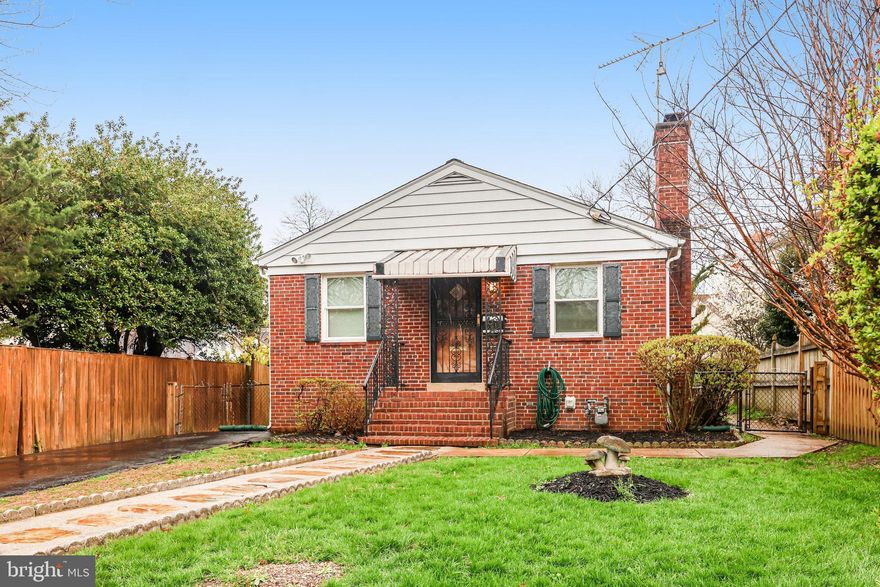 Welcome to this charming North Arlington home located in the highly desirable Bluemont neighborhood. This thoughtfully cared for property features 2 bedrooms and 2 full bathrooms and includes a finished walk-out basement that provides additional flexible living space. The lower level offers two bonus rooms with closets, ideal for a home office, guest space, gym, or hobby room.

The walk-out basement provides convenient access to the backyard and offers great potential for future improvements. The home offers a comfortable layout with natural light and the flexibility to customize the space to fit your needs. Freshly painted and refinished hardwood floors. Kitchen Stainless steel appliances installed in November 2024. 

Ideally located just minutes from parks, shopping, dining, and major commuter routes, this home provides easy access to Ballston, Washington, DC, and all that North Arlington has to offer. A wonderful opportunity to own a home in one of Arlington’s communities. Professional Pictures coming soon. House is being sold "as-is".