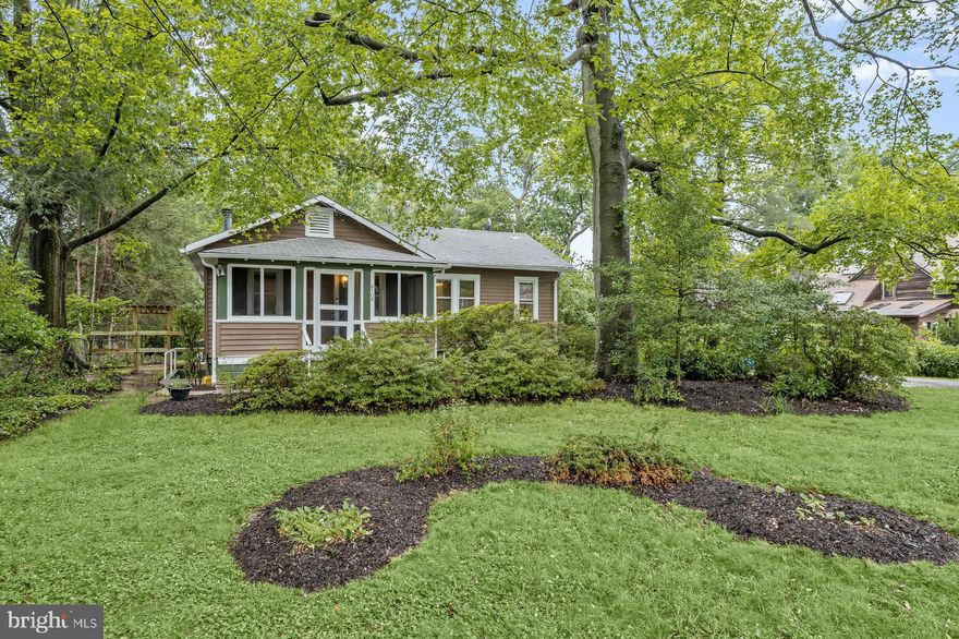 Welcome to 8106 Roanoke, an expansive Arts and Crafts Bungalow on a large, level wooded lot in the highly sought-after City of Takoma Park! This charming home features three bedrooms, a den, an office, and three full baths - has a lot of living space to enjoy and seems larger than the published sq. footage. Caring homeowners have maintained and enhanced the property and this gorgeous home is ready for new owners. The home features a screened-in porch that is perfect to enjoy your morning coffee and offers views of the garden and private street. Enter into a sunlit main level with a spacious and gracious living room with a wood-burning fireplace and built-in bookshelves. There is a large kitchen with space for dining. The kitchen is sure to inspire budding chefs! There is enhanced cabinetry with plenty of storage, stainless steel appliances - a new dishwasher and ice maker, and gas cooking. The homeowners enjoy a farm-to-table lifestyle with fresh vegetables they buy from nearby farmers' markets. There is a delightful sunroom that opens to an expansive deck that opens to the private and secure backyard. There is a mud room with built-ins, a full bath, and an amazing primary suite. The primary suite is luxurious and features a high ceiling in the bedroom, his and her closets with built-ins, and an attached spa-like primary bath with high-end tile, and fittings. The fully finished basement offers additional space and can be a potential in-law suite. There is an office, a den/potential bedroom, a full bath, and two bedrooms. There is a storage room with built-ins and a utility/ laundry room with a new washer. The lower level has steps that connect it to the private backyard. The nearly half-acre lot offers ADU potential or room to grow as well as a large 2-room shed. Freshly painted and newer furnace. There is a large driveway as well as street parking. This stunning home is situated off the main street in the Between-the-Creeks neighborhood between Sligo Creek Park and Long Branch Park; close to transit, groceries, restaurants, an upcoming coffee shop around the corner, and 3 farmer’s markets. One block from Sligo Creek Tail and the popular, new Kennebec Playground.  Close proximity to the upcoming purple line which will connect to Bethesda and College Park. The nearby Sligo section is closed to vehicles on weekends and holidays – a popular destination for families, cyclists, runners, walkers, and nature lovers. Hurry - won’t last long! OFFER DEADLINE, TUESDAY, JUNE 27, 2023, 11:00 AM.