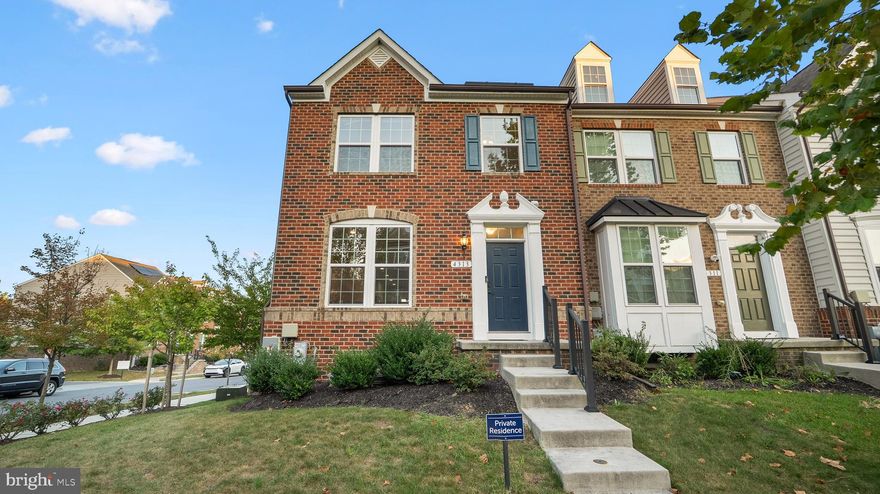 Welcome to 4313 Plinlimmon Dr, a stunning, gently maintained 4-bedroom, 3-bathroom townhouse with a 2-car garage in the Ballard Greens community of Owings Mills. Spanning over 2,900 square feet, this large home features an open and bright floor plan with gleaming main-level hardwood floors, a gourmet kitchen boasting stainless steel appliances, a sleek cooktop, off white soft-close cabinets, and granite countertops, including the sprawling centre island seamlessly connecting to the living, butler's Pantry, and dining areas. Step out onto the expansive maintenance-free balcony overlooking a quiet Cul-De-Sac, perfect for year-round relaxation. Upstairs, the primary suite offers an ensuite bathtub, dual vanities, and a glass shower, accompanied by two additional bedrooms, a full bath, and a convenient laundry room. The lower level includes a versatile fourth bedroom and a full 4-piece bath, ideal for guests or a home office. Residents of Ballard Greens enjoy exceptional amenities such as a resort-style pool, clubhouse with fitness center and yoga studio, community parks, and scenic Jogging opportunities. Located just 5 mins from the Owings Mills Metro Station, this property awaits you to call it HOME.
