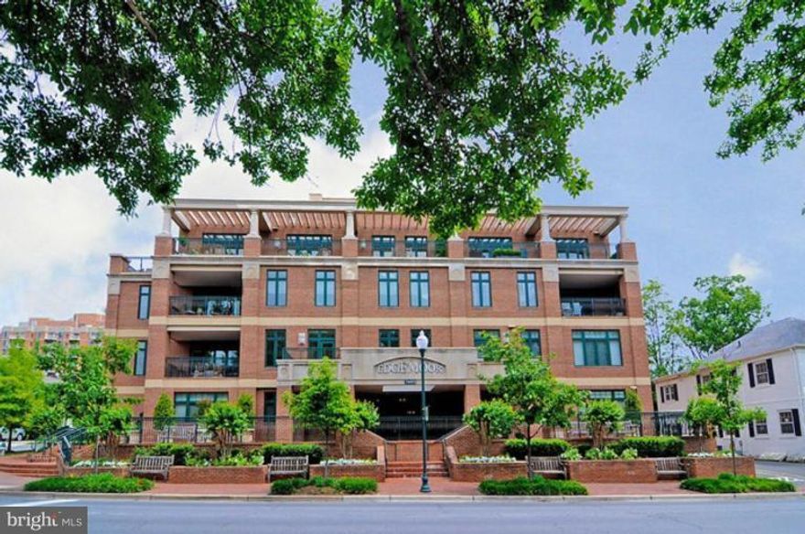 MAJOR PRICE REDUCTION on this stunning urban residence in the heart of downtown Bethesda. Light-filled, open floor plan w/ approx. 2600SF interior space, plus 286SF on 2 terraces. Special features- high ceilings, hardwood & marble floors, dramatic LR w/ fpl opens to terrace, large DR, chef's Kit, Library. 2 Spacious En Suite BR's opening to rear terrace.2 car garage parking spaces.