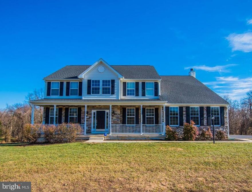 Beautiful home in sought after The Preserve at Barleywood.  Hardwood floors, granite countertops in the Gourmet Kitchen, Morning/Sunroom with lots of natural light. Wood burning fireplace in the Family Room, Formal Living and Dining Rooms and Den on the main. Four Bedrooms on the upper level, all with direct access to full baths. Full Basement with Rough In. Seller offering Home Warranty.