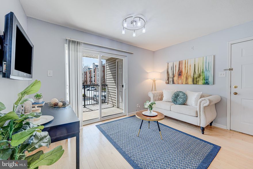 Welcome home to this stunning, fully renovated 1-bedroom condo at The Pointe at Park Center! This truly is the ideal commuter home. Located just minutes from I-395 and King Street, and only steps from bus transportation, this condo offers unbeatable convenience with easy access to the city and beyond. Situated on the second floor of a charming garden-style building, the unit has been meticulously updated with modern finishes, including bamboo hardwood flooring that flows seamlessly throughout. The kitchen is a chef’s dream, featuring stainless steel appliances, solid countertops, and an island perfect for entertaining, all within an open-concept layout.

The spacious bedroom includes a large walk-in closet, a ceiling fan, and an ensuite bathroom. The upgraded bathroom features waterproof luxury vinyl tile flooring and a brand-new vanity, adding a touch of luxury. Step outside to your private covered balcony, the perfect spot to enjoy your morning coffee or unwind after a long day. You’ll also appreciate the large, secure storage closet located on the side of the balcony. Laundry is a breeze with your in-unit washer and dryer. For added convenience, this unit includes a reserved parking spot directly in front of the building.

Community amenities are second to none, offering a swimming pool, hot tub, basketball court, dog park, sauna, fitness center, and a car wash station on property. The community center is perfect for social gatherings or events. Located in a gated community, this home combines comfort, style, and convenience—making it a commuter’s dream. Plus, it's just minutes from West Alex, featuring a Silver Diner, Harris Teeter, and more! Enjoy easy access to dining, shops, and entertainment in Shirlington, Old Town, Clarendon, and Washington, DC. Convenient routes to I-395, Pentagon City, Crystal City/National Landing, and Washington, DC ensure seamless connectivity to all that Northern Virginia has to offer. Say goodbye to long commutes and embrace the ease of living in this vibrant, well-maintained community with everything you need right at your doorstep.