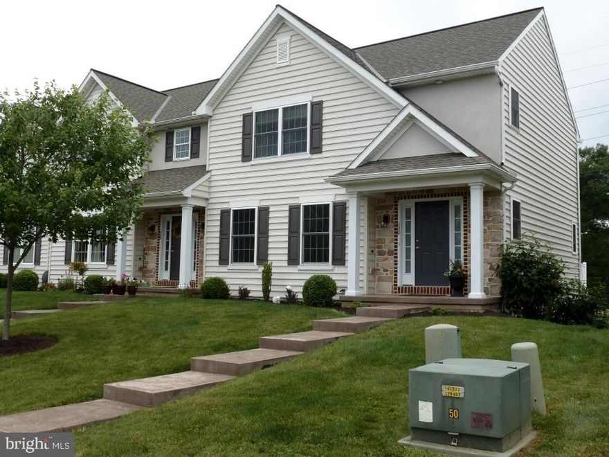 Move right in to this totally updated like new townhome in the heart of Manheim Township. Bright open floorplan with new carpet and paint throughout, hardwood floors throughout first floor, kitchen island and a finished daylight walkout basement with mudroom. Large rear deck and patio with fire pit that backs up to Neffsville park. NO SNOW AND NO MOW!