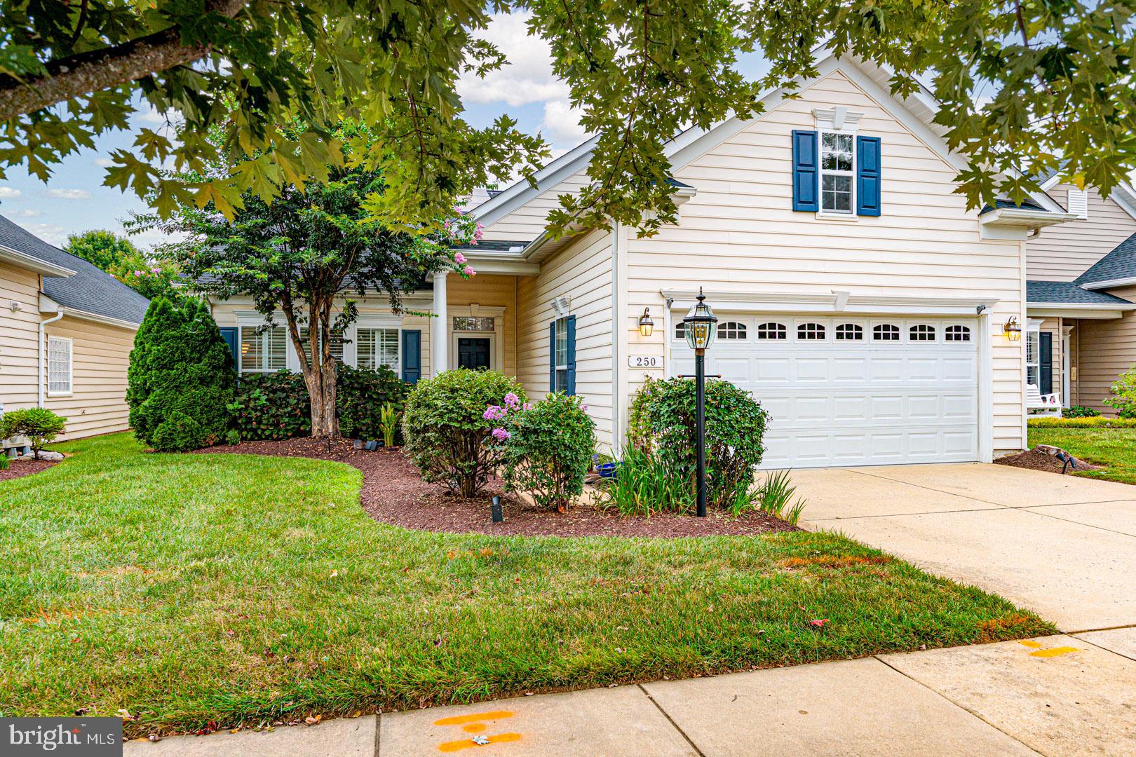 Set on a premium lot in the sought-after 55+ community of Symphony Village at Centreville, this beautifully updated 4-bedroom, 3-bath Gershwin with Loft model offers spacious living, thoughtful upgrades, and timeless elegance. Step inside to find glea
ming hardwood floors that flow throughout the main level, highlighted by a dramatic floor-to-ceiling fireplace that anchors the great room. Flooded with natural light thanks to its premium placement in the community, the home features custom plantation shutters and two separate rear doors—one from the great room and another from the primary suite—leading to a private paver patio perfect for relaxing or entertaining. The home has been meticulously maintained and thoughtfully improved with a new main-level HVAC system with air purification (2022), new water heater (2022), new dishwasher (2022), garbage disposal (2021), storm door (2023), and a brand-new roof (2023). Additional features include a monitored alarm system for peace of mind, covering doors, windows, smoke/fire, motion, and glass break sensors. With 4 bedrooms and 3 full baths, this home provides flexibility for guests, hobbies, or a home office—all within a vibrant, amenity-rich community. Don’t miss your chance to tour this turn-key gem—you won’t be disappointed!
