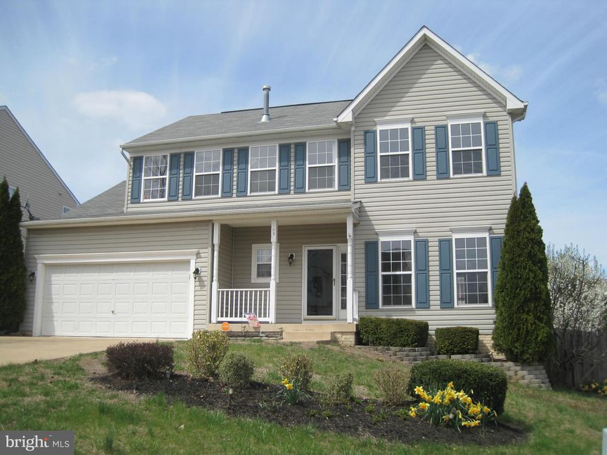Available now! Beautiful 4 bedroom, 2.5 bath Colonial in Stafford neighborhood tucked away from all of the traffic, yet close to shopping restaurants, schools, I-95 and Quantico MCB!  2 story foyer w/hardwood floors, fenced back yard, deck, + so much more. Pets case-by-case with refundable $350 deposit. UNFINISHED BASEMENT (insulated) provides tons of storage. 2 car garage.