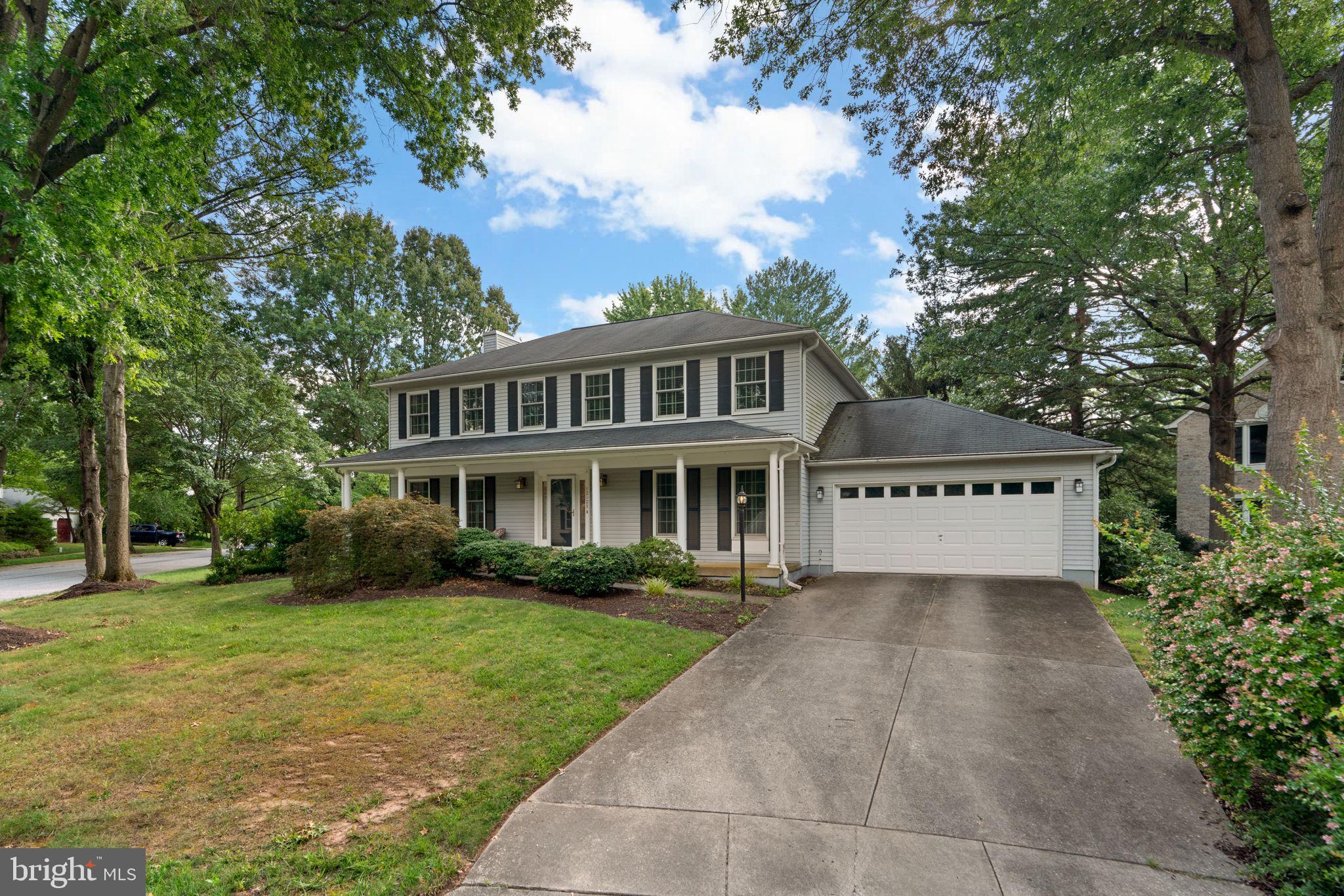 Welcome to your dream home! Nestled on a peaceful cul-de-sac, this beautifully appointed single-family residence offers 5 spacious bedrooms - all conveniently located upstairs - and 2.5 baths. A covered front porch welcomes guests as they enter the foyer featuring Canadian hardwood floors flanked by a large living room and formal dining room. Head straight back to the heart of the home and find the family room featuring a beautiful custom designed gas fireplace with stacked stoned surround. Built-in shelving finishes the space for added function. A French door opens to the Trex deck, flagstone patio and lush landscaping in the backyard where wildlife is abundant. In the kitchen you will find top of the line, Kitchen Aid stainless steel appliances (2024) and a large eat in area. The washer and dryer (2023) are conveniently located off the kitchen, where a half bath can be found. The hardwood flooring continues up the custom designed staircase and to the unusually large upper level with 5 full bedrooms. The primary suite is quite spacious with a large walk-in closet, dressing area, and a full bath. The hall bath has been completely and tastefully remodeled. One of the most outstanding features of this home is the custom-built wine room on the lower level with built in shelving and black iron racks. New carpet was installed in the basement in 2025 and there's plenty of room for additional storage.Whether you’re relaxing by the fire or enjoying a glass of wine with friends, this home delivers the perfect setting. Located in a desirable neighborhood with a sense of community and privacy, this home combines style, function, and a warm ambiance you’ll love coming home to.
Columbia Association Amenities include: 23 outdoor pools, indoor pool, Splash Down, 3 full gyms with childcare, saunas, ice skating, roller skating, tennis courts, pickleball courts, mini golf, batting cages, art center, teen center, summer camps, youth programs, community classes & more!
