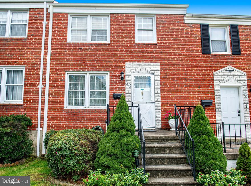 Step into this delightful 3-bedroom, 1.5-bathroom brick front Parkville townhome conveniently located near schools, shopping, dining, and major commuter routes. A generous-sized living room that flows right into the dining room space, boasting GORGEOUS hardwood floors. The kitchen is just off of the dining room and can be used exactly as it is or you can make it your own with some added modern touches! Upstairs you will find all three bedrooms, a full bathroom, and added storage space in the attic. The finished basement offers a half bathroom and an additional living space, making it ideal for a family room, home office, or play area. A covered back porch overlooking a freshly manicured yard, provides a serene spot to enjoy your morning coffee. This home has been lovingly maintained and is ready for its new owners! (HVAC 2022)
