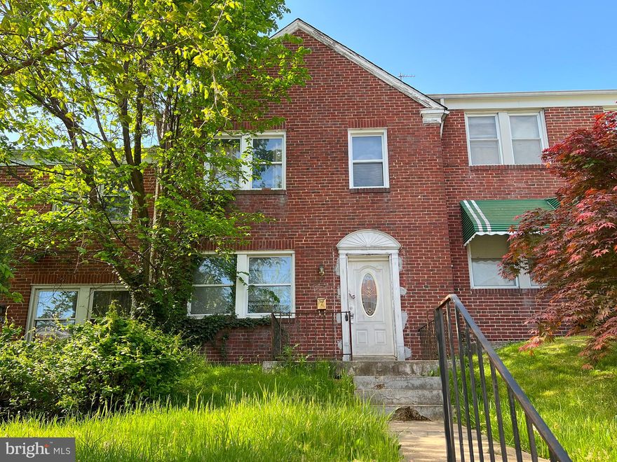 REAL ESTATE AUCTION featuring ON SITE and SIMULCAST ONLINE BIDDING!! Online Bidding Opens - Tuesday, June 4, 2024. Live On Site Auction - Wednesday, June 5, 2024 at 11:00 AM. List price is opening bid only. 1657 Ralworth Road is situated in north Baltimore, east of Loch Raven Boulevard, west of Hillen Road and one block south of Argonne Drive. The home is a short walk to the renovated Northwood Commons shopping center and Morgan State University. The surrounding neighborhood is predominantly comprised of well kept two story townhomes, built in the 1940’s and 1950’s.