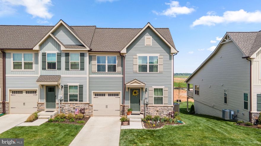 Welcome to 2472 Silverleaf Drive in the desirable Bloomfields community of Frederick, Maryland—where modern finishes and thoughtful upgrades come together to create a truly inviting home! Bloomfields is a wonderful 55+ active lifestyle community.

Step inside to find luxury vinyl plank flooring throughout the main level, offering both durability and style. The kitchen is a standout feature, showcasing white quartz countertops, sleek cabinetry, and a gas GE stove—perfect for everyday living and entertaining alike. Recessed lighting throughout the main living areas creates a bright, comfortable atmosphere.

Upstairs and throughout the home, you’ll find upgraded tile in the bathrooms, including stylish showers that add a refined touch. The home is also equipped with a GE front-load smart washer and dryer, providing convenience and efficiency.

The unfinished basement includes a bathroom rough-in, offering excellent potential for future expansion—whether you envision additional living space, a guest suite, or a recreation area.

Bloomfields offers a wide range of community amenities, including a clubhouse with social spaces, a fitness center with yoga studio and golf simulator, a heated outdoor pool, and courts for pickleball, tennis, bocce, and basketball. Residents also enjoy walking trails, a dog park, garden spaces, and low-maintenance living with landscaping and snow removal included.  Just minutes from downtown Frederick, residents can enjoy local restaurants, boutiques, and year-round events.

Don’t miss the opportunity to own a well-appointed home in one of Frederick’s sought-after neighborhoods. Schedule your showing today.
