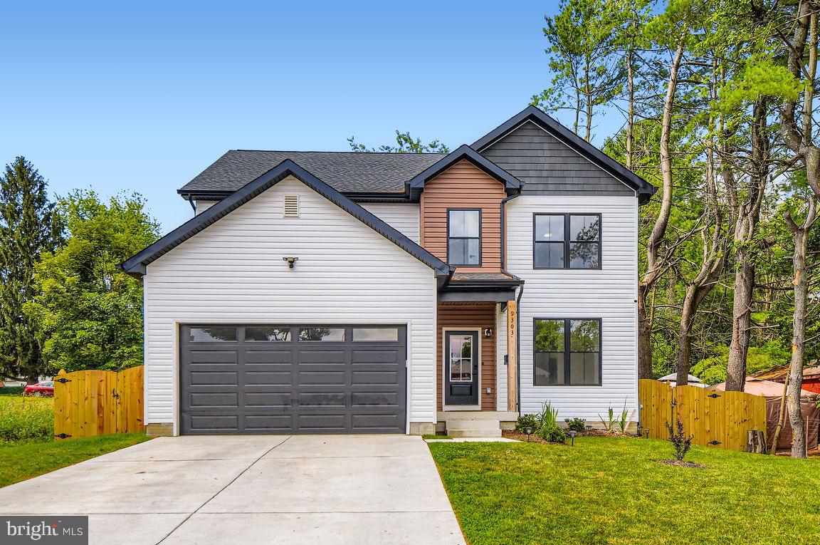 Welcome to this beautifully designed new construction colonial nestled in the heart of Randallstown’s desirable Chapman Manor community. This stunning three-level home offers over 2,800 square feet of finished living space, thoughtfully crafted with modern finishes and spacious living areas—perfect for today’s lifestyle. Step into an open-concept main level filled with natural light, wide-plank hardwood flooring, and stylish finishes throughout. The gourmet kitchen is a true centerpiece, featuring quartz countertops, a large center island, stainless steel appliances, and ample cabinet space—ideal for both everyday living and entertaining. Enjoy a dedicated dining area and a spacious living room that opens seamlessly to the backyard. One bedroom and full bath are conveniently located on the main level, offering flexibility for guests or a home office. Upstairs, the luxurious primary suite includes a spa-like bathroom with a deep soaking tub, double vanity, and a large wet room-style walk-in shower. Three additional generously sized bedrooms, a full bath, and a laundry room complete the upper level. The full unfinished basement offers tons of potential with rough-in plumbing already in place and its own private entrance—ideal for future customization. This home is the perfect blend of comfort, style, and convenience. Whether you’re looking to entertain, relax, or grow into your forever home, 9303 Samoset Rd offers the space and upgrades to make it happen. Don’t miss your chance to own this move-in ready gem!