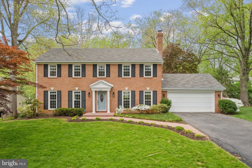 Commanding brick and siding four bedroom, three and one-half bath, colonial with two-car garage, three finished levels of living space, and choice nearly one-half acre lot in the popular Flower Valley community. The home has over 3,300 square feet of finished living space and features a beautiful kitchen that opens to the family room and has white cabinets, quartz countertops, tile backsplash, and stainless steel appliances; a primary bedroom suite with an amazing room sized walk-in closet with custom built-ins, and remodeled private bath with dual vanities and large shower; and a spacious finished basement with level walk-out featuring a large recreation room, office nook, laundry room with built-ins, and full bathroom. Additionally, there is an expansive deck and patio overlooking the scenic fenced backyard. The Flower Valley neighborhood is a vibrant community with amenities that include the Flower Valley Bath & Racquet Club which includes tennis courts, a swimming pool, and social events (For more information on membership go to fvbrc.com) and Flower Valley Neighborhood Park with multi-use ballfield, basketball, playground, tennis courts, covered picnic shelter, and access to trails. Additionally, the home is a short distance to Flower Valley Elementary School and within minutes of the middle and high schools, Maryland Route 200 (ICC) highway, Ride-On and Metro bus stops, shopping, restaurants, places of worship, Olney Manor Recreational Park, Olney Indoor Swim Center, golf courses, and several other large parks. It also is located within approximately 4 miles of both the Rockville and Glenmont Metro Stations.