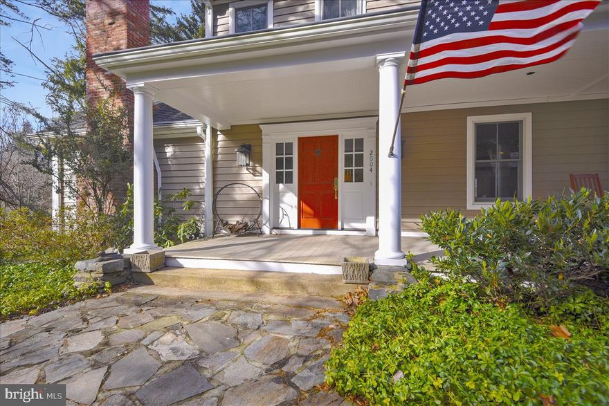 WOW! Check out the new price! A gem of a property in the heart of Ruxton.  A wonderfully updated farmhouse with four bedrooms, four full and one half bathrooms.  Situated on  a lovely lot with a detached three car garage and a carriage house.  The main house features a wood beamed family room, gorgeous hard wood floors and loads of sunlight. The carriage house is a treasure - ample space, natural light, kitchenette and a fireplace. An old tennis court serves as a sport court (of sorts!)  - a great place to kick the ball, take practice swings - whatever your pleasure. Don't just drive by, make an appointment to tour this gem and see all that 2004 offers. A perfect place to call home.