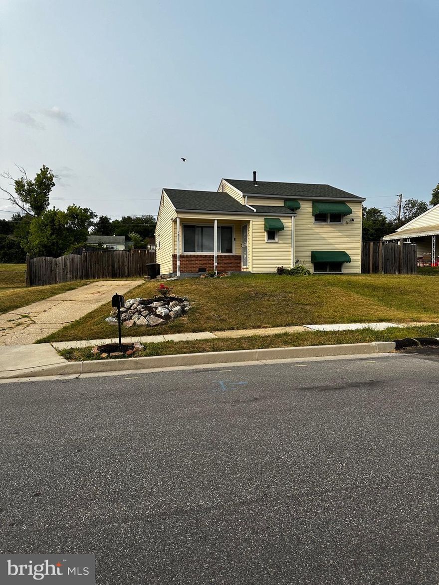 This gem is an investor's dream! Roof replaced in 2019. The backyard shed is included in the sale.  Located just 20 minutes from the Inner Harbor, Towson Town Center, and Arundel Mills. Let this home be the beginning of your home ownership journey today! Property is vacant. Property is AS-IS. seller will not make repairs.