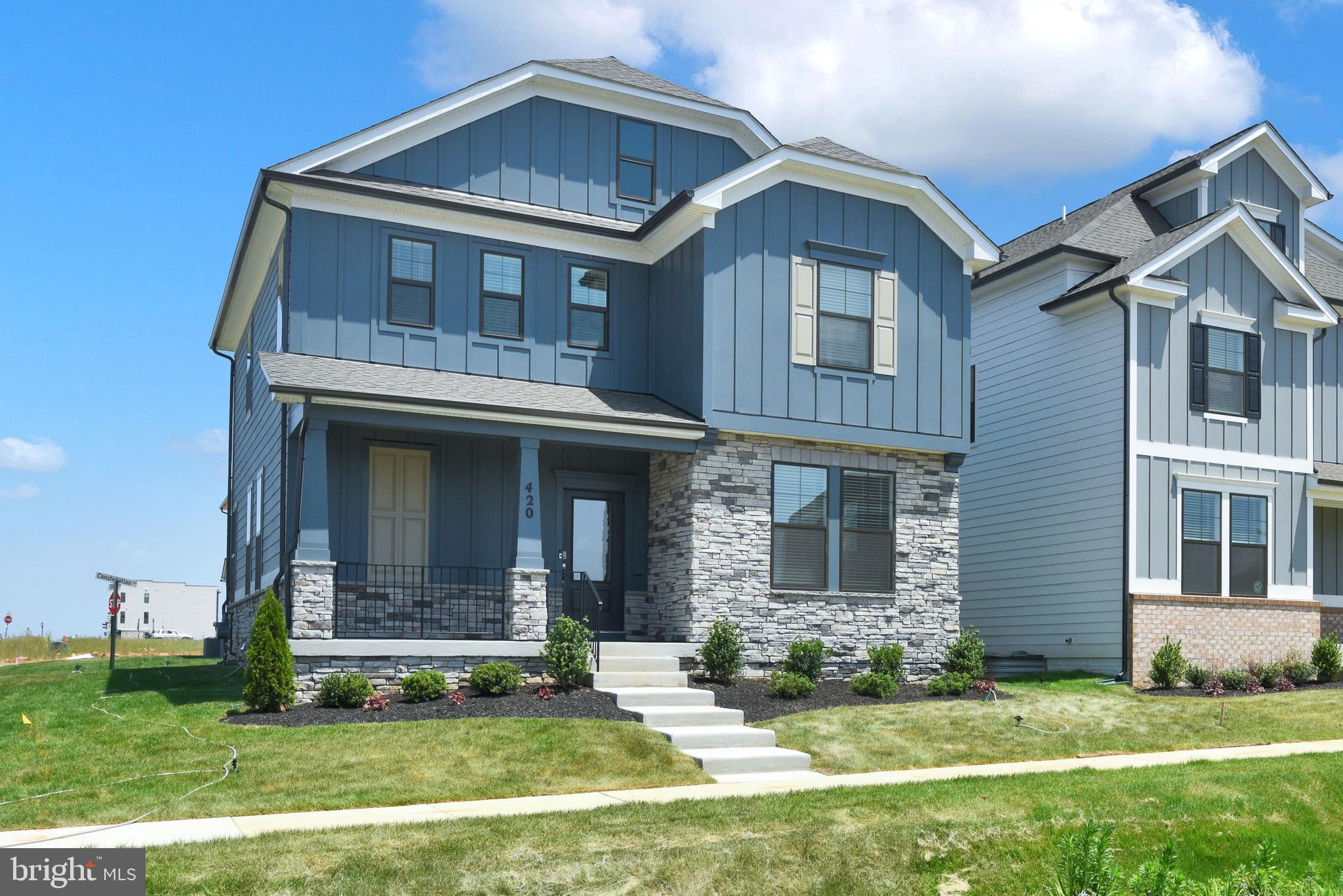 Brand New 5BR/5BA Home in Renn Quarter by D.R. Horton – Move-In Ready by End of May!
Welcome to this stunning new construction home by D.R. Horton, located in the highly sought-after Renn Quarter community—just one mile from vibrant Downtown Frederick. This spacious 5-bedroom, 5-bathroom Neo Traditional-style home offers 3,213 total finished square feet, including a beautifully finished basement.
The main level boasts a bright, open-concept design with a gourmet kitchen featuring quartz countertops, stainless steel appliances, a large island, and tons of cabinetry—all included. Wide plank flooring, recessed lighting, and upgraded finishes create a warm, welcoming space ideal for everyday living and entertaining.
Upstairs, the primary suite features a spa-inspired bath with dual vanities, oversized walk in shower, and walk-in closet. Each additional bedroom has access to a full bath, offering privacy and convenience for family or guests. The finished basement provides a versatile bonus area for a rec room, office, or guest suite.
Additional highlights include smart home technology, energy-efficient systems, a two-car garage, professional landscaping, and a builder warranty for peace of mind.
Ask about limited-time builder incentives!
Enjoy walkable access to parks, dining, shopping, and all the charm of downtown, plus easy access to major commuter routes and the MARC train.
Schedule your private tour today—this home is a must-see!