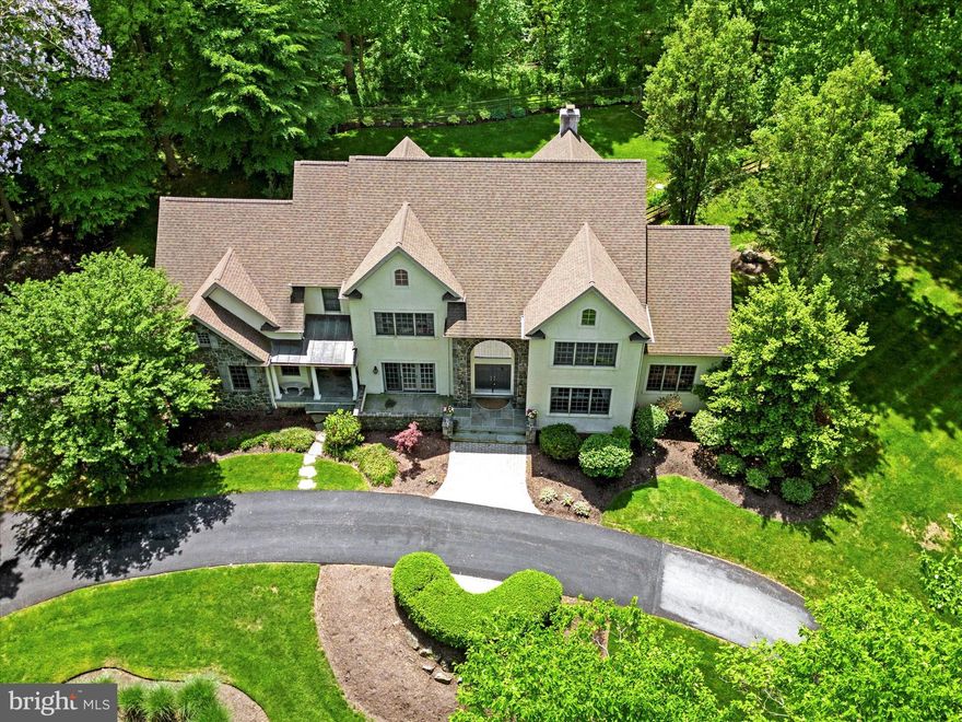 Sitting high atop a hill amidst the rolling landscape of Chester County this stunning executive retreat  boasts gorgeous vistas from every angle.  The home has a newer roof, septic drain field, HVAC, composite deck and as of 5/7/24 brand new carpet on first and second floors with a transferable warranty, stucco repair was completed when current owners purchased in 2013. New stucco report (5/21/24) is clean.  Also brand new garage doors and some painting.    Incredible privacy  with almost three acres but still in a neighborhood.  Over 5000 sq ft of living space gives everyone in the family plenty of room to roam.  This home borders the White Clay Creek Preserve which has a wonderful, maintained trail system to explore while enjoying after dinner strolls.  The rooms are large and the style grand yet relaxed.  And the gourmet kitchen must be seen with a 6 burner Viking Stove.   Convenient location is approximately one hour to either Phila airport or BWI. 30 minutes to U of D, West Chester and Wilmington.  This home is surrounded by multiple parks in the area and a fantastic sledding hill in the front yard. Painting contractor scheduled for week of 5/12.  This home is a great value in Watson's Mill as the seller is motivated. Better get in now before this one is gone too!